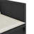vidaXL Garden Dining Set Black and Cream