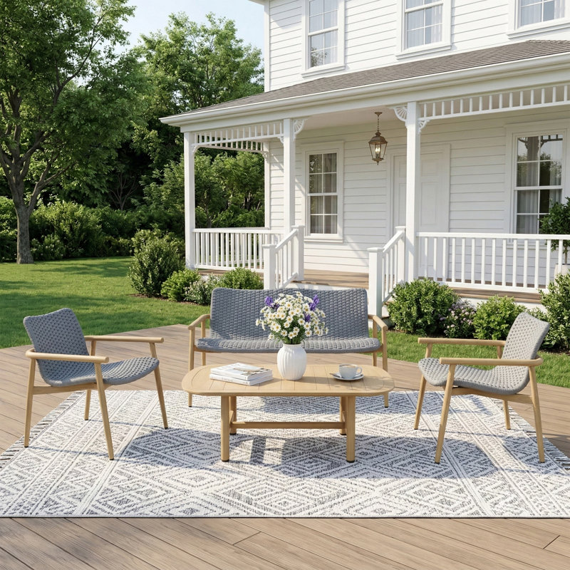 Modena 4 - Person Patio Conversation Set