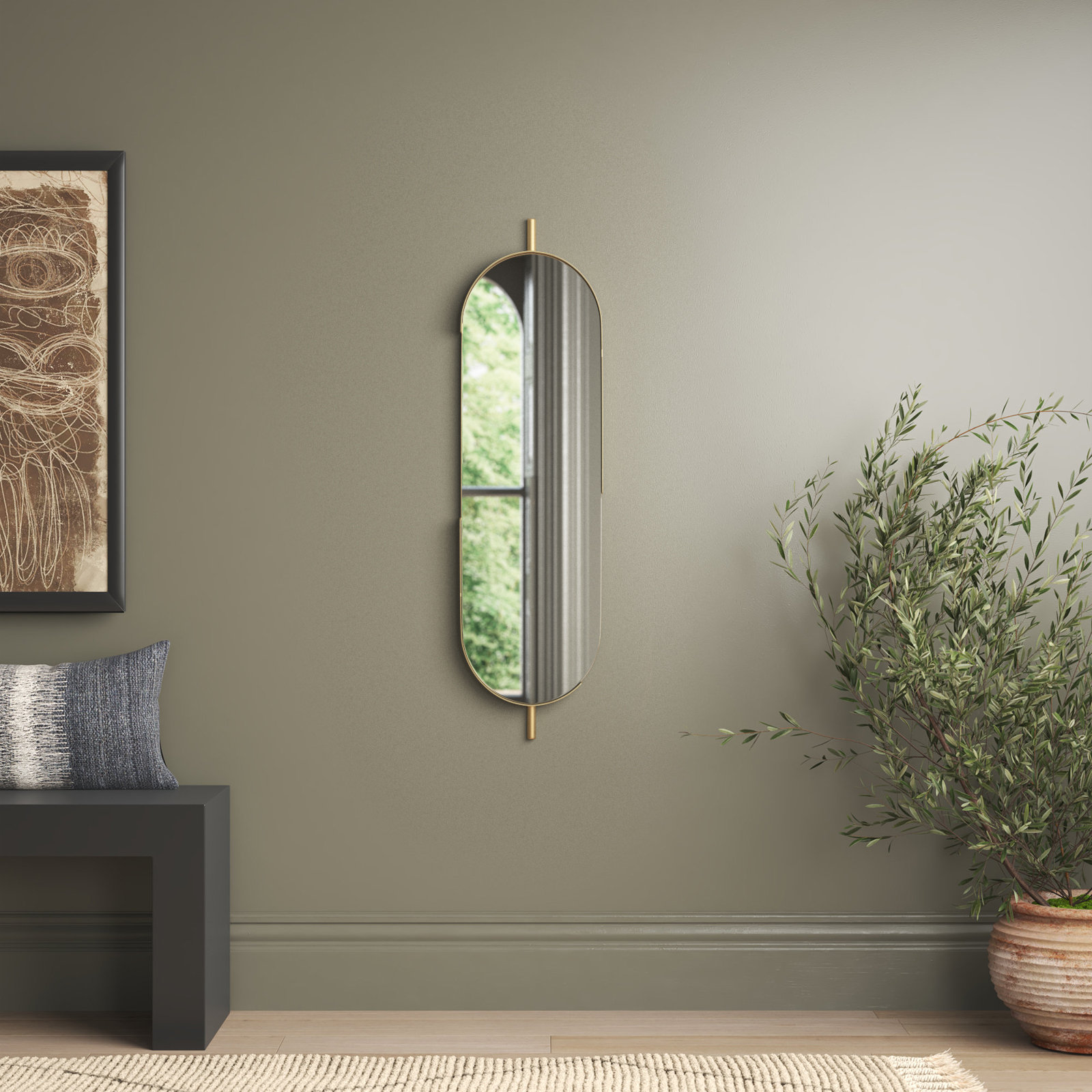 Elmire 12" Accent Mirror