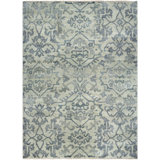 Hillcrest Hand Knotted Wool Damask Area Rug
