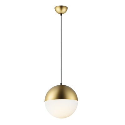 Luminaire suspendu sphère 1 lumière Hastings