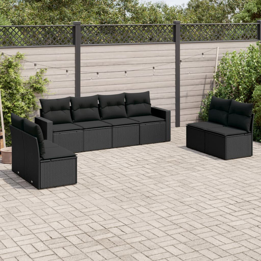 Gartensofa mit Kissen