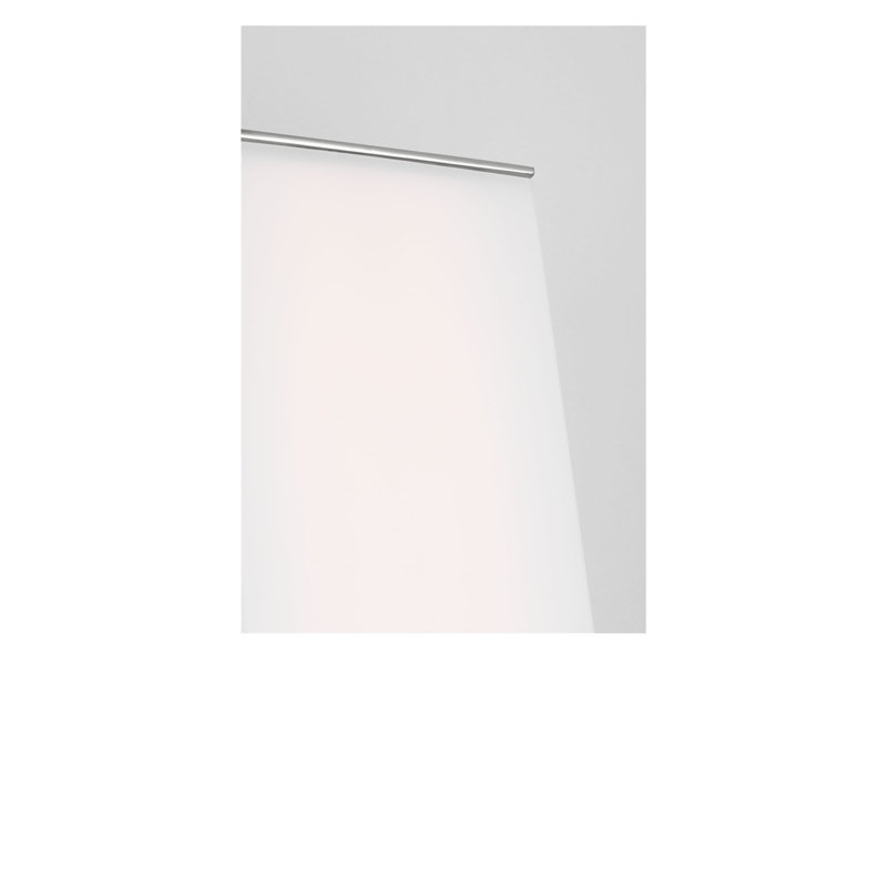 Coiffeuse Panna, Chrome chrome, H 3 po x l 30 po x P 1,87 po