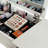 Mirrored Vanities Desk with Drawers