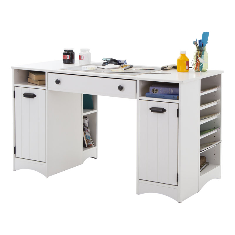 Table de loisirs créatifs Artwork, Blanc