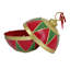 Boule de Noël vintage de 40 cm (16 pouces), décoration en métal, clochette festive à suspendre pour porche, portail, foyer, décoration de fêtes de fin d'année à la maison-918435761