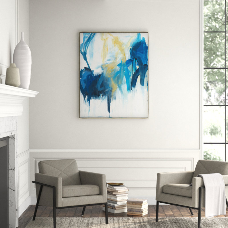 Sanity Print by Ann Duffy, 39.5" H x 31.5" W x 1.5" D, Image Brush Gel