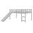 Twin Loft Bed With Slide-993825243