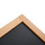 Rustic Advertising Wood A Board Outdoor Display, Chalk Surface (Natural Wood, 23.6" X 47.25")