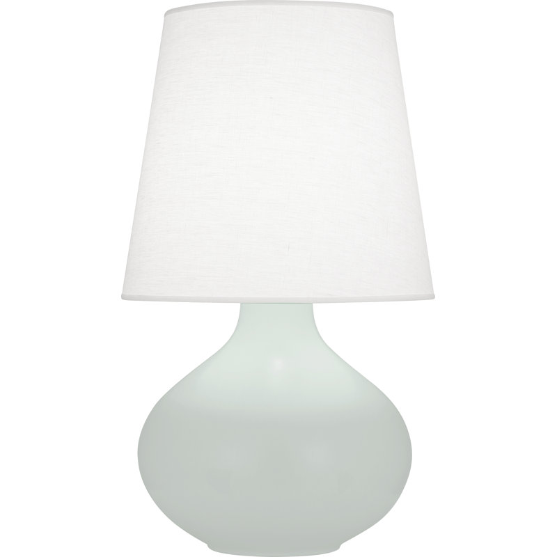 June Accent Lamp, Matte Celadon, 30.75" H x 15.75" W x 15.75" D, Oyster