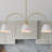 Decriel 3-Light Dimmable Dining Room Chandelier