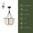 Anders 24-in Urban Bronze dimmable LED Chandelier-124959233