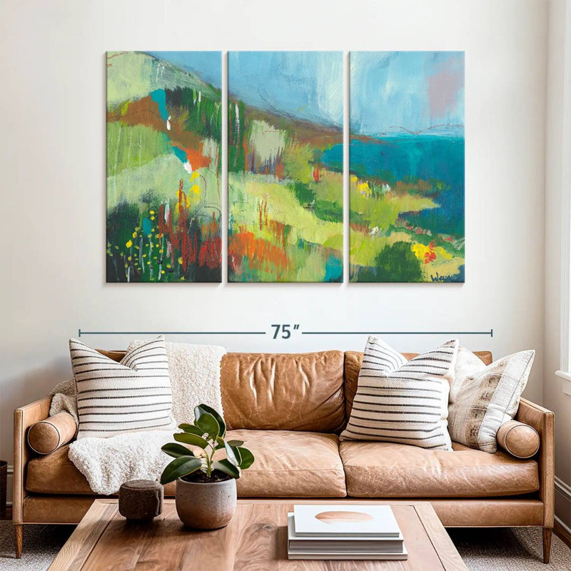 Avery Blurry Pacific Coast, 42" H x 65" W