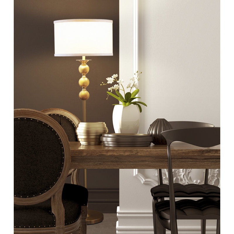 White Adjustable LED Floor Lamp for Kids with Touch Control