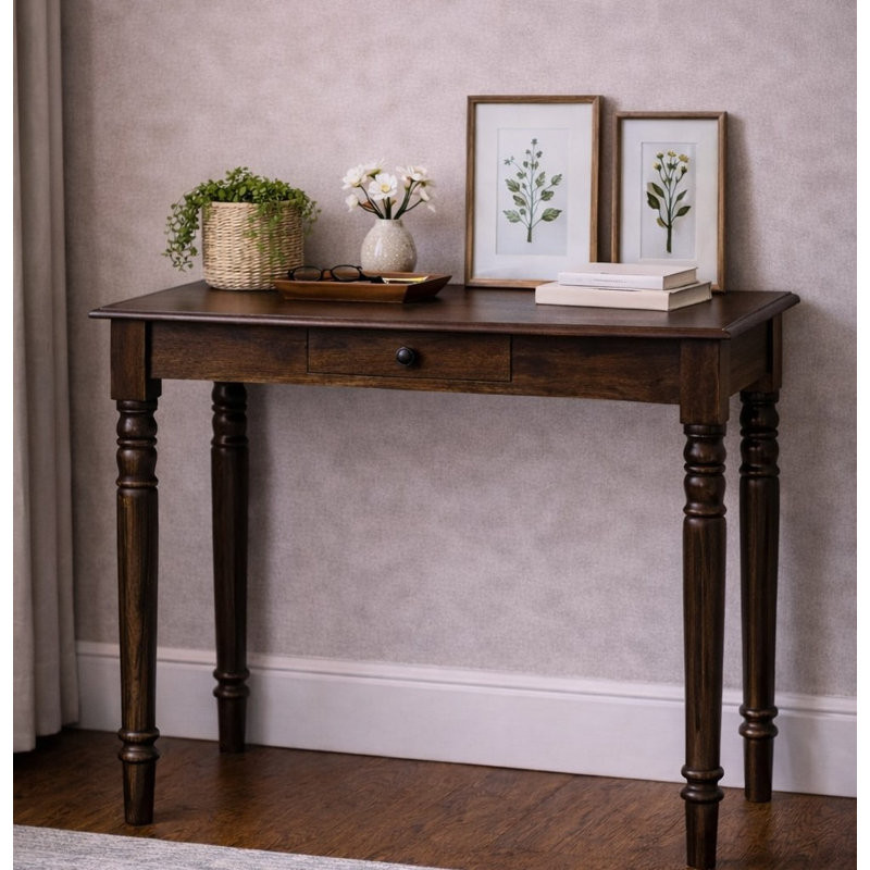 Solid Wood Writing Desk