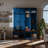 Farmhouse Hall Tree With 4 Hidden Hooks, Entryway Bench With 8-Door Storage & Open Shoe Compartments, 4-In-1 Mudroom Storage Cabinet-121272803
