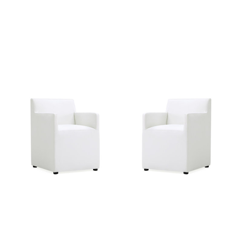 Dirk Arm Chair, 2, Cream