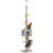 Floor to Ceiling Cat Tree 89"-104" Adjustable Height, Light Grey