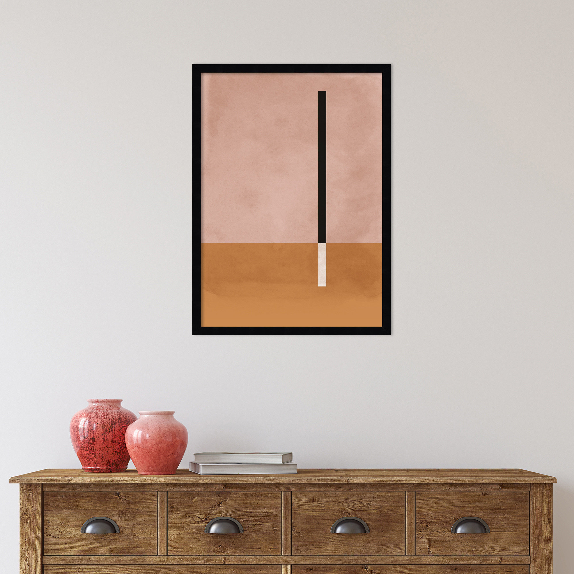 Venice 1 by Alexander Ginzburg, Black, 26.25" H x 19.25" W x 0.88" D