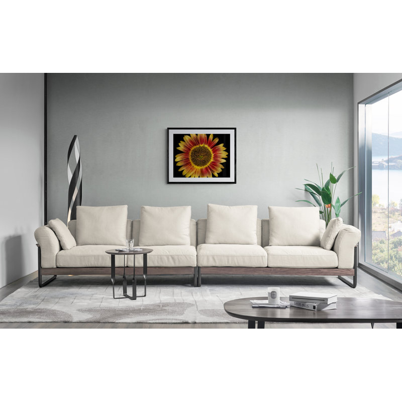 Candy Mountain Sunflower Print by Harold Davis, 25.2" H x 31.2" W, Black Framed Paper
