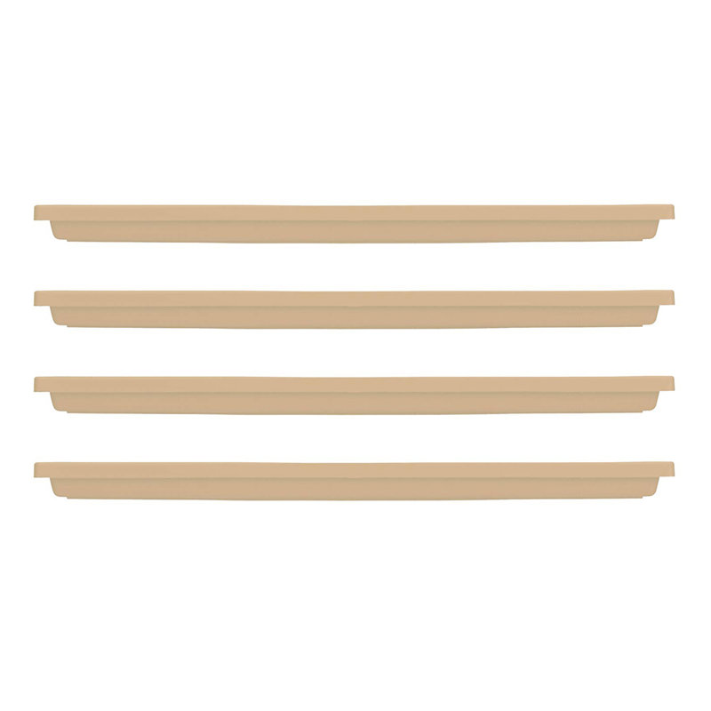Soucoupe, Beige, H 4,9 po x l 23,9 po x P 8,3 po, 4