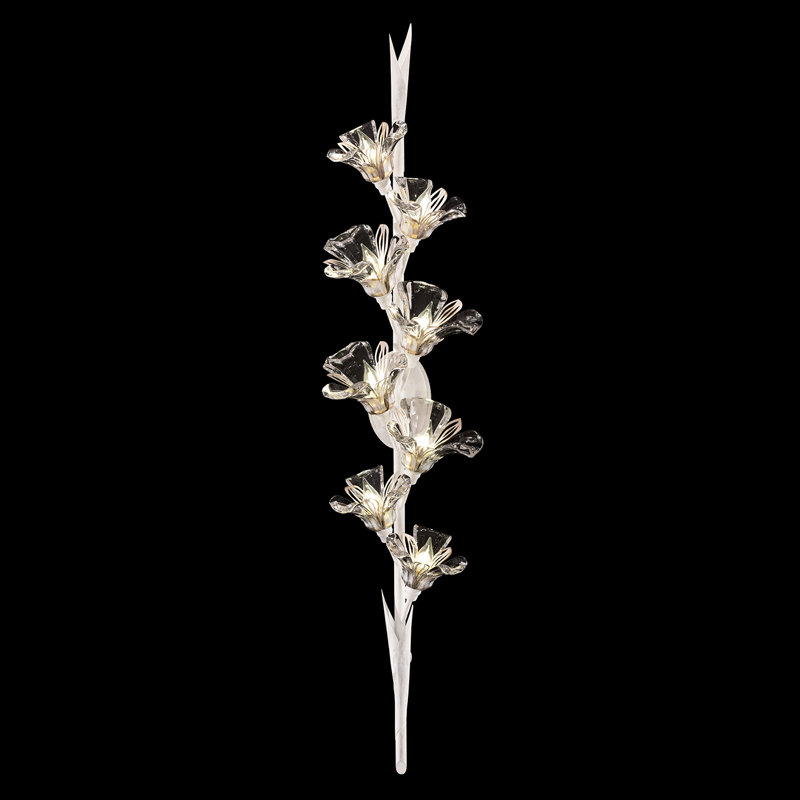 Azu Flush Mounted Sconce, White