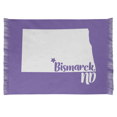 Tapis de zone mauve bismarck north dakota