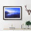 Blue Lake In Iceland Painting - Single Picture Frame Print on MDF-56634363-56634365