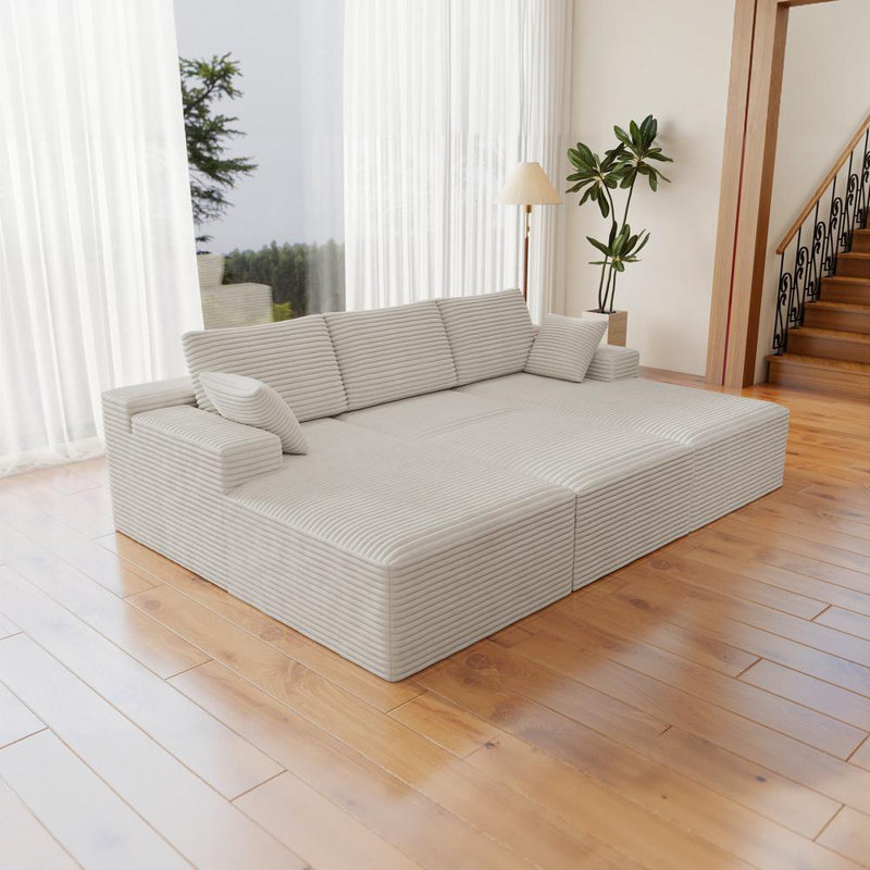 98.4'' Upholstered Sectional Sofa