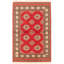 Tapis décoratif en laine noué à la main de conception unique 3 pi 1 po x 5 pi New Age