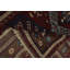 Tapis oriental pré-1900 à teinture végétale antique 4 x 6