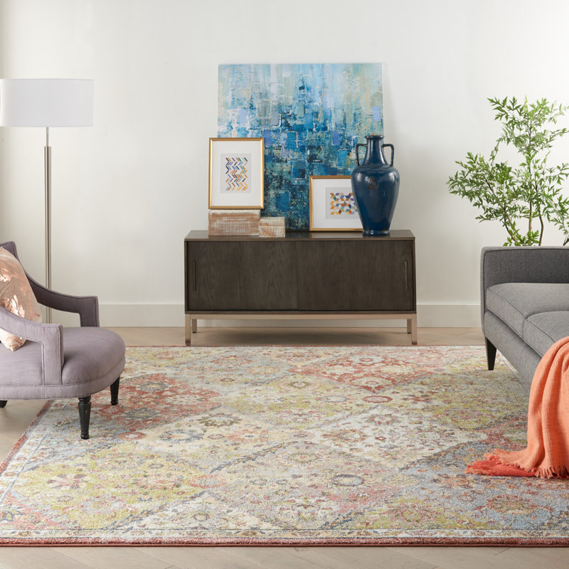 Express Oriental Indoor Rug, Rectangle 5'3" x 7'3"