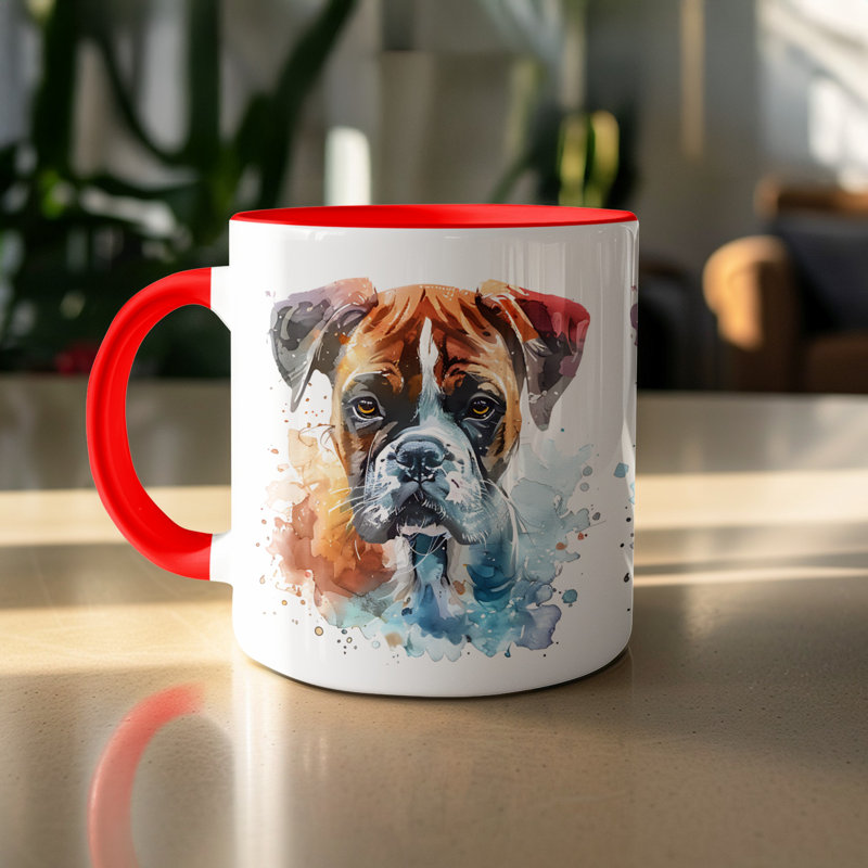 Mug, Red, 1