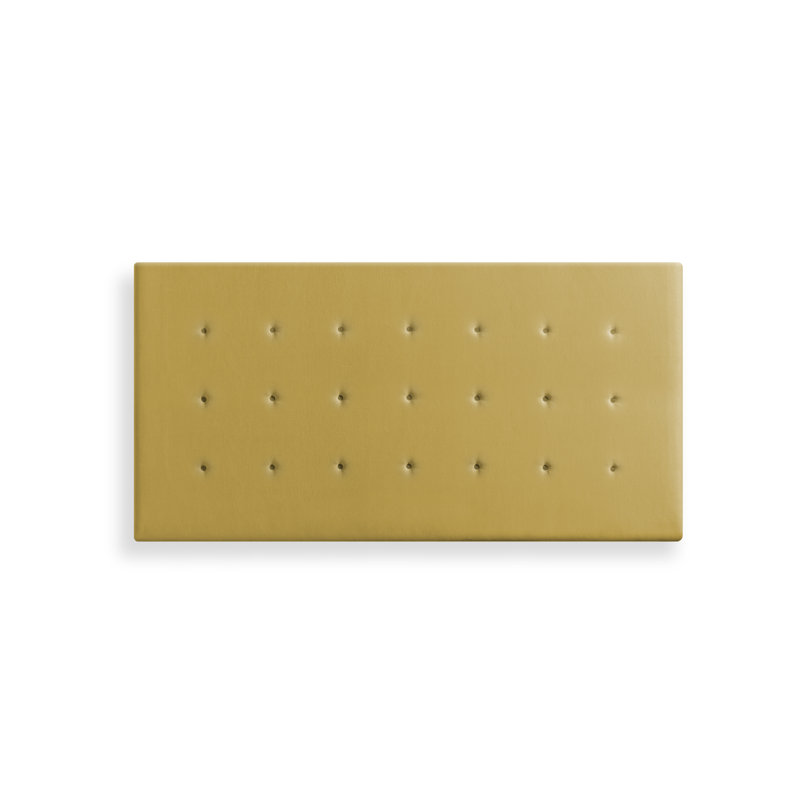 Upholstered Headboard, Mustard, Single (3')