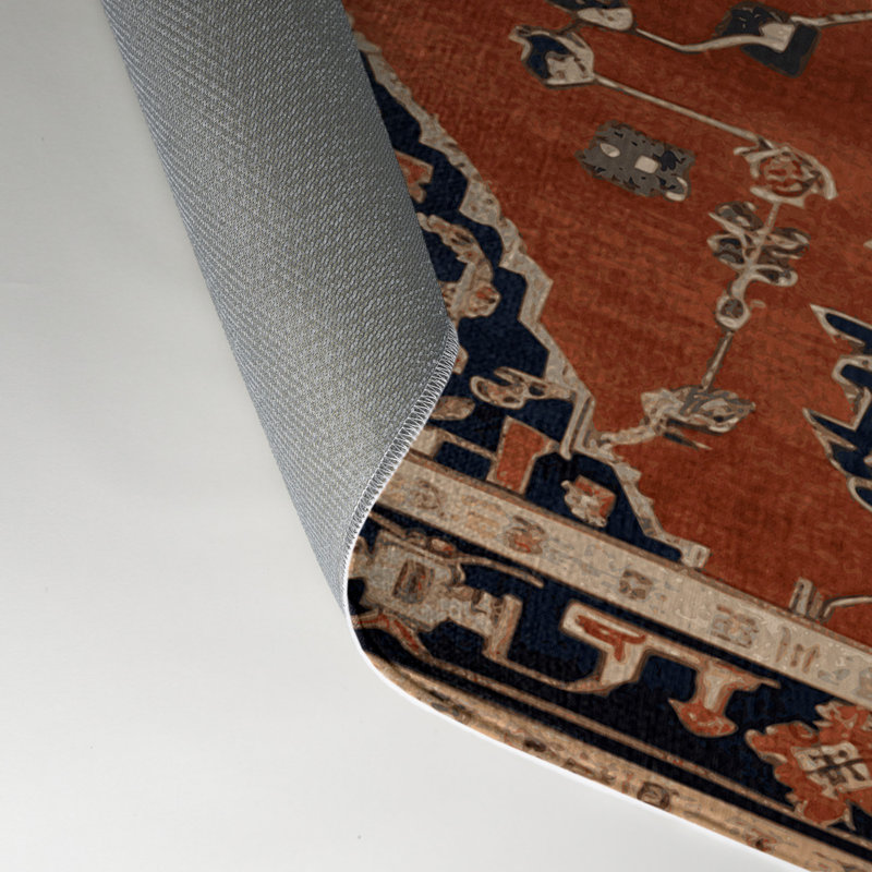 Tapis intérieur et extérieur ArtDeco, Rectangle 5 pi x 7 pi