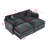 Modern Chenille Loveseat Sofa Couch With Ottoman-1360277065-1360277077