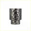 Table basse moderne en nickel et acier inoxydable pour le salon, texture martelée à la main Conception durable-1377880018