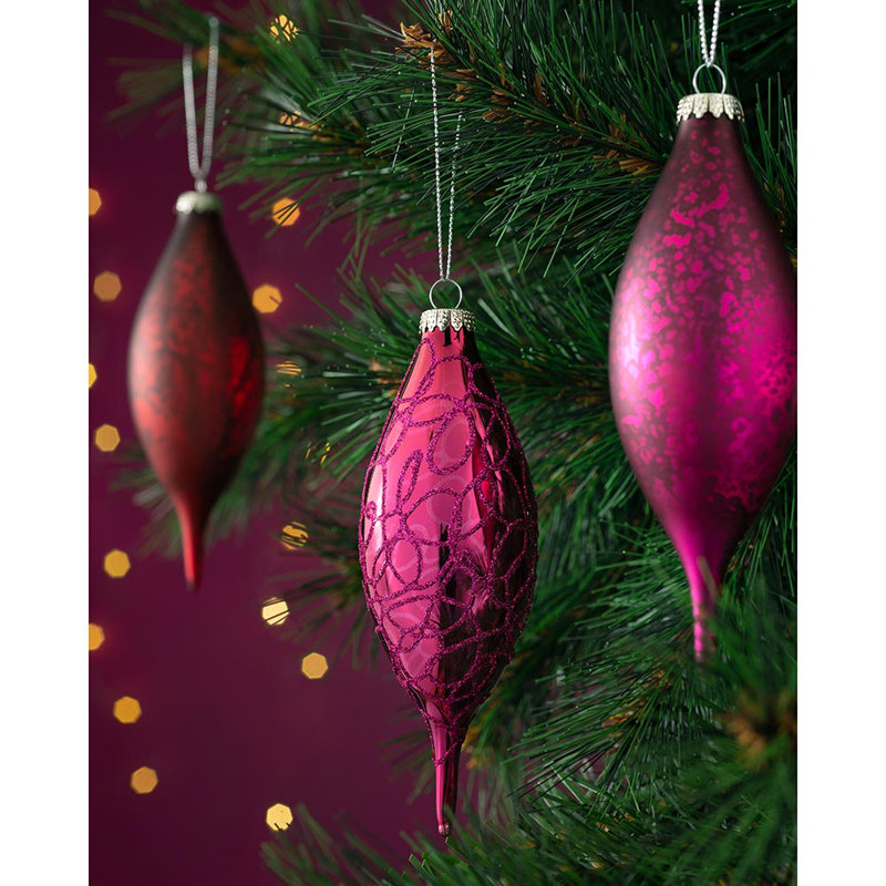 34.3cm Glass Bauble