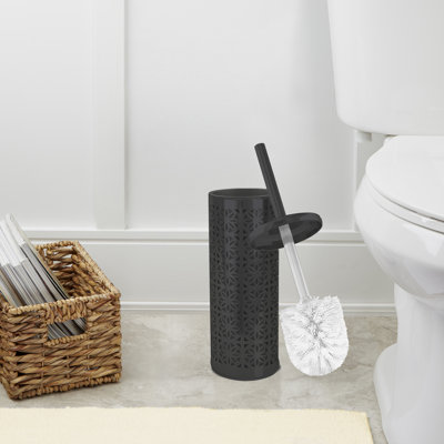 NU Steel Toilet Brush and Holder