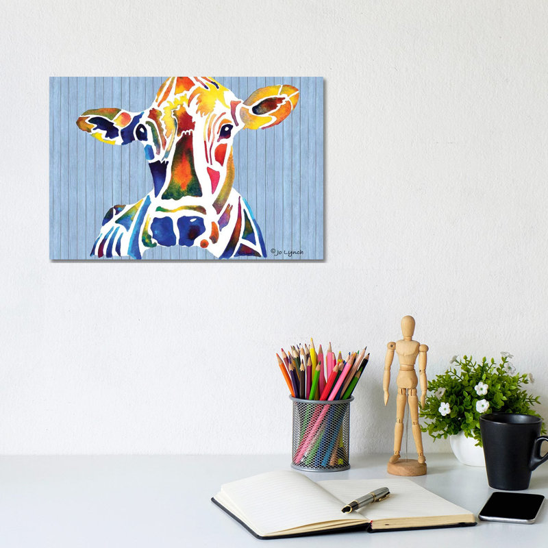 Cow Farm II 1 Piece Wrapped Canvas Wall Art, 20.32cm H x 30.48cm W