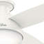 Ventilateur de plafond encastré à 4 pales à profil bas de 44 po avec lumières Dempsey-20702929