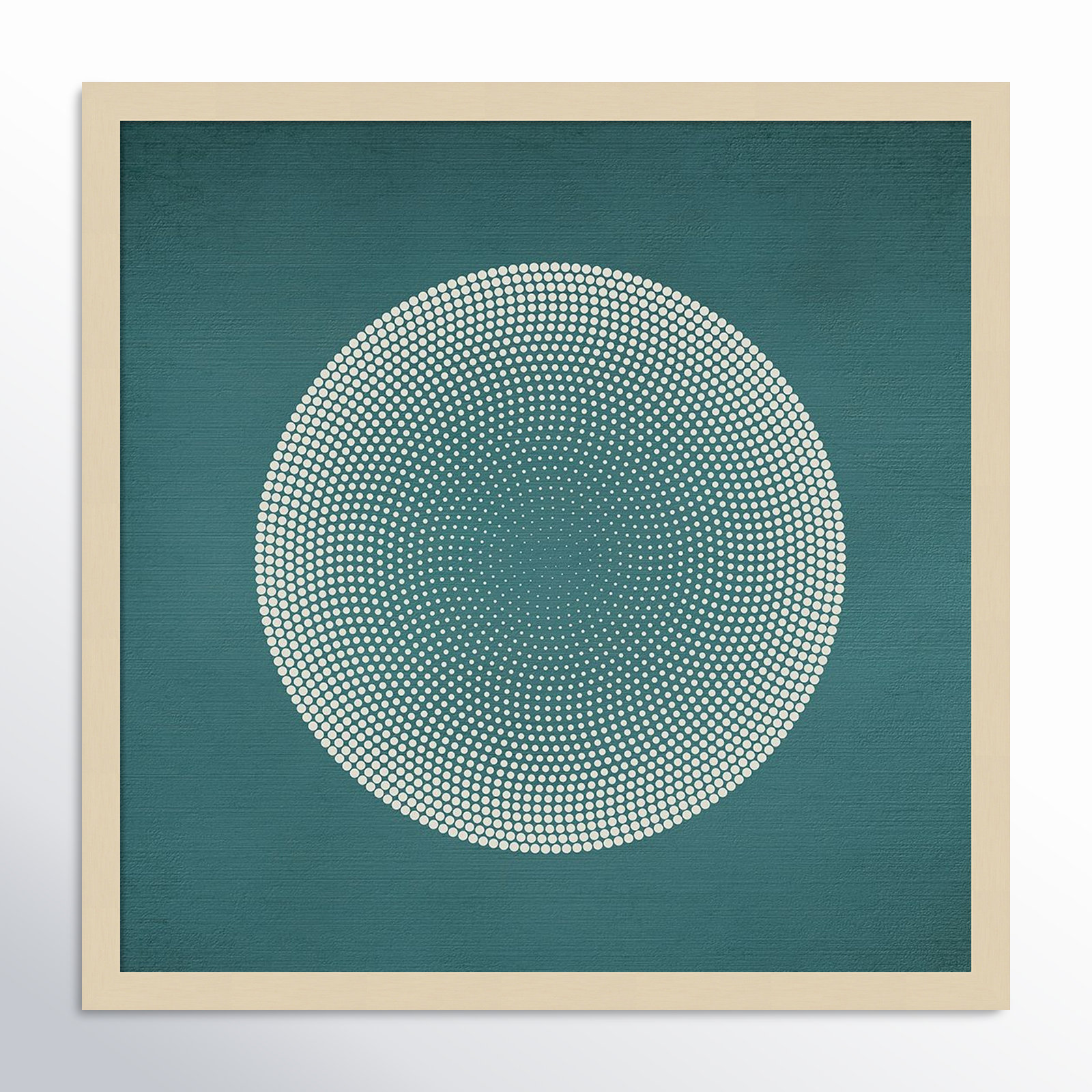 Circles Print by Incado, Brown, 21" H x 21" W x 1" D