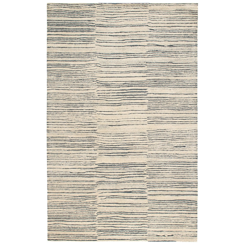 Avery Everglade Hand Tufted Wool Rug, Rectangle 5' x 8'