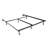 Clamp Style 7.25'' Universal Size Bed Frame
