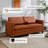Rosely 77.9" Queen Vegan Leather Sleeper Sofa-1689216629