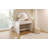 39" Makeup Vanity Table with Mirror Touch Screen Lighted Mirror, Dressing Table with Drawer for Bedroom, White-310761458