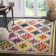 Nistler Area Rug In Purple & Yellow