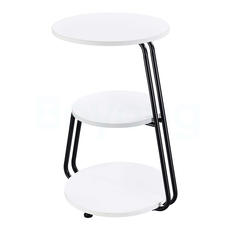 Table d'appoint ronde à 3 niveaux Dixon
