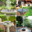 Pompe de fontaine solaire avec tube DIY