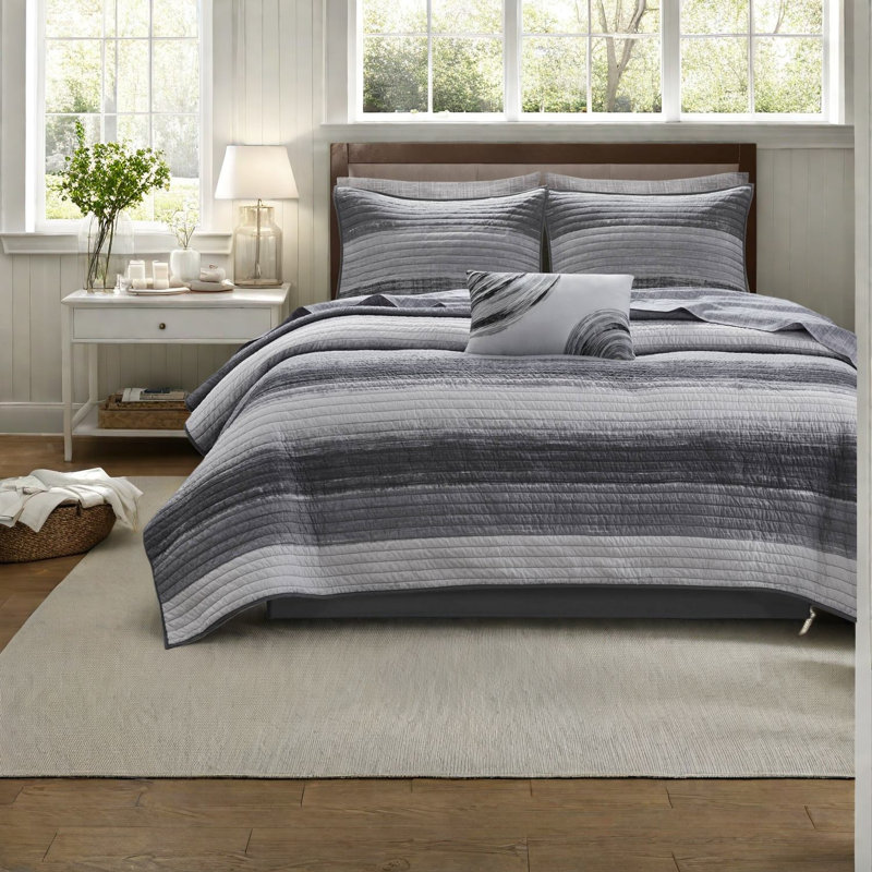 Ensembles de literie pour grand lit de qualité supérieure, en coton et en microfibre pour un confort moderne